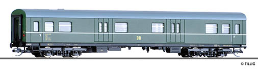 010-95637 - TT - Gepäckwagen D4ge, DR, Ep. III